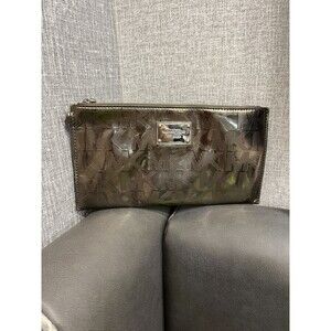 Michael Kors Logo Zip Wristlet Gold, Wrist Strap